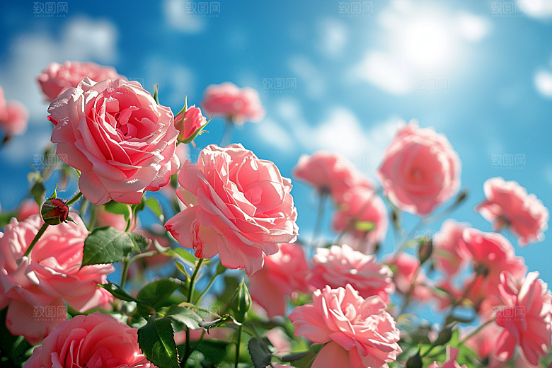 玫瑰花花卉蔷薇素材