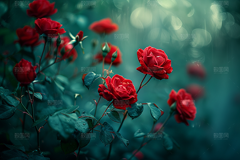 玫瑰花高清繁花素材