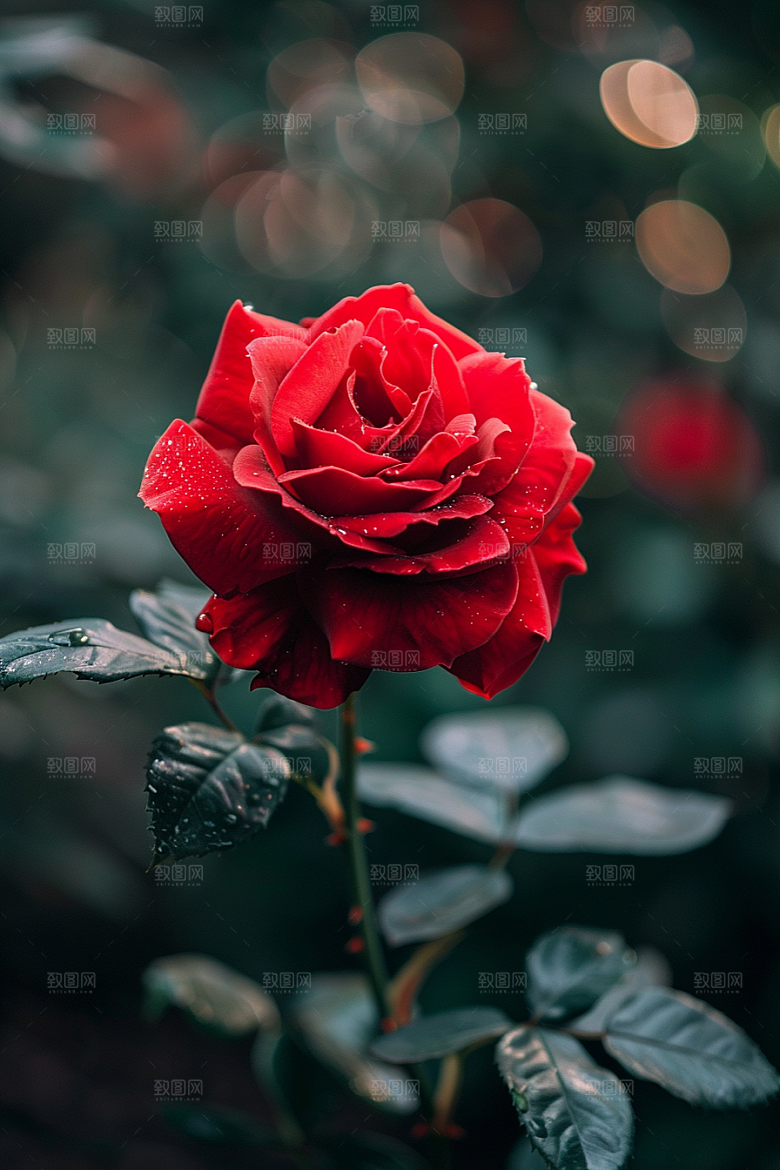 玫瑰花花朵植物素材
