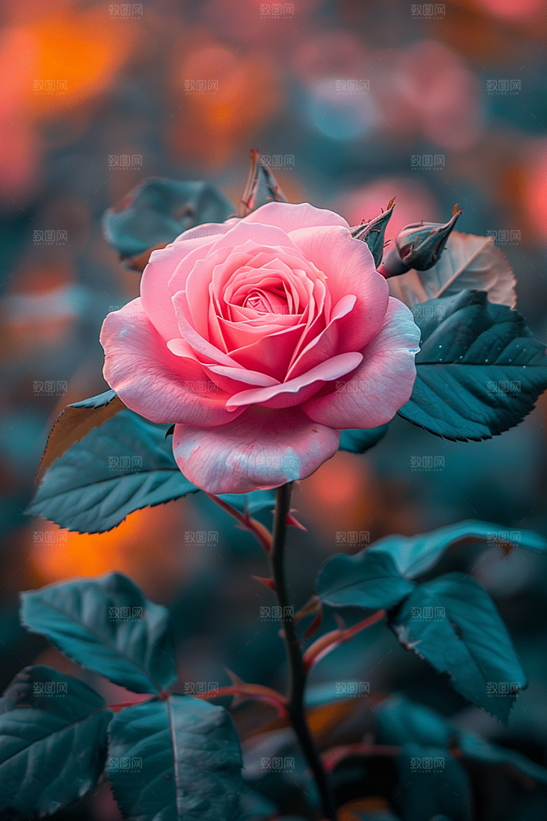 玫瑰花初夏花卉素材