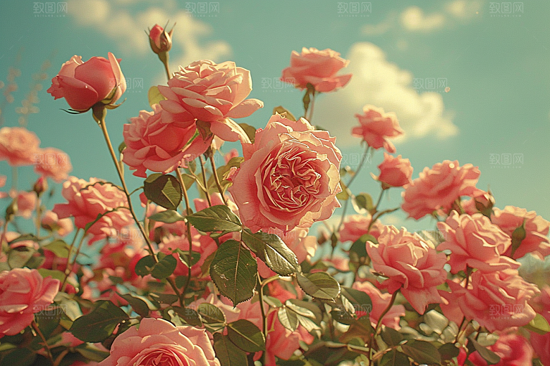 玫瑰花花朵蔷薇素材