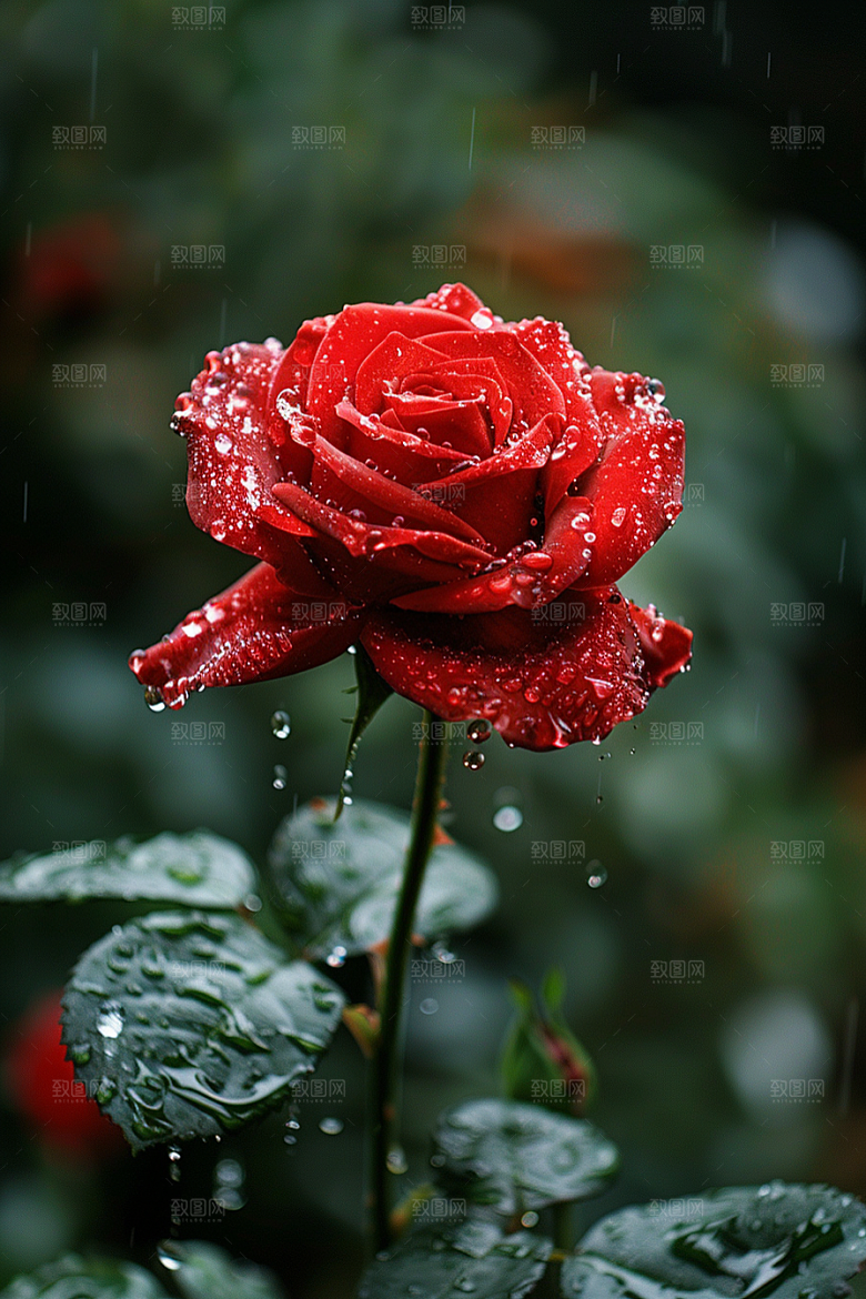 玫瑰花花朵优雅素材