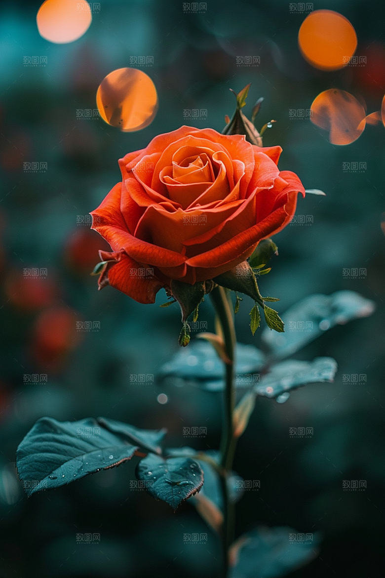 玫瑰花唯美月季花素材