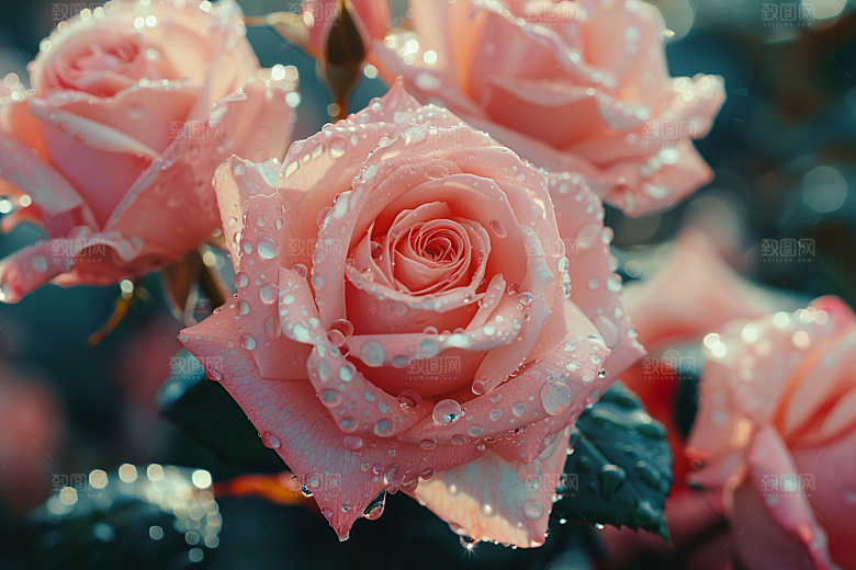 玫瑰花花卉浪漫素材