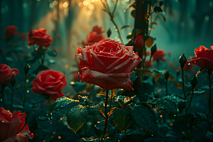 玫瑰花花朵高清素材