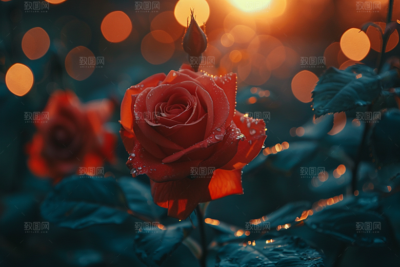 玫瑰花花卉蔷薇素材