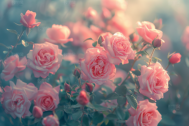 玫瑰花花卉月季花素材