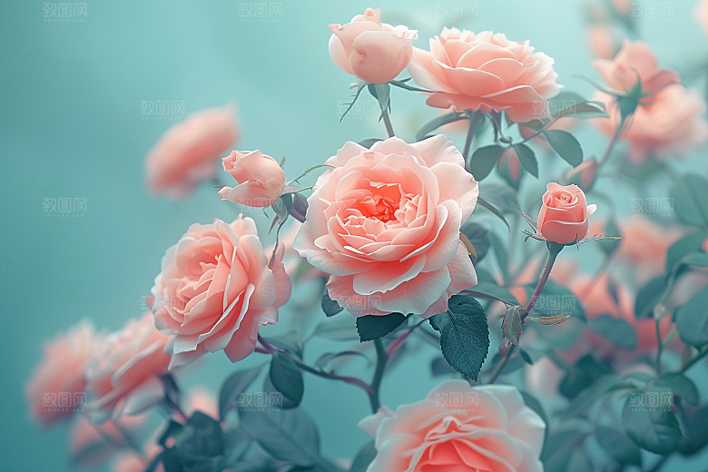 玫瑰花高清花卉素材