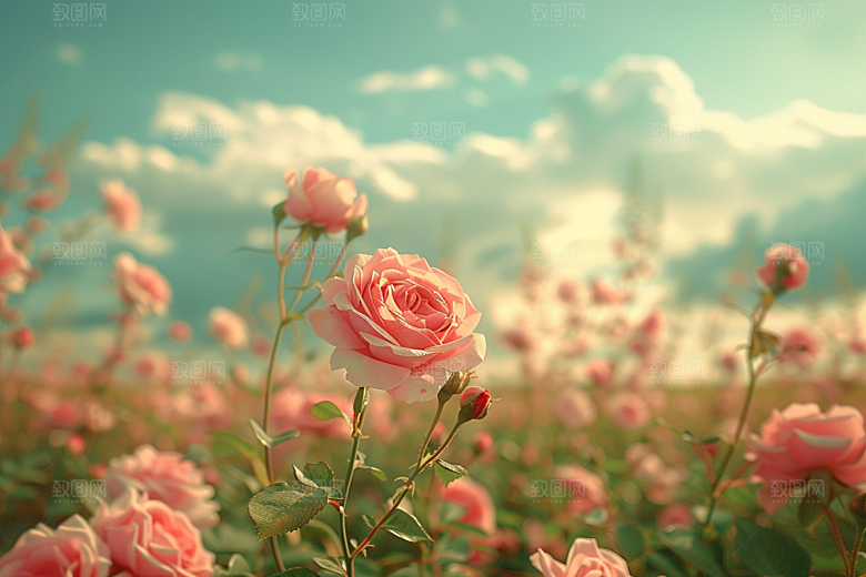 玫瑰花花卉初夏素材