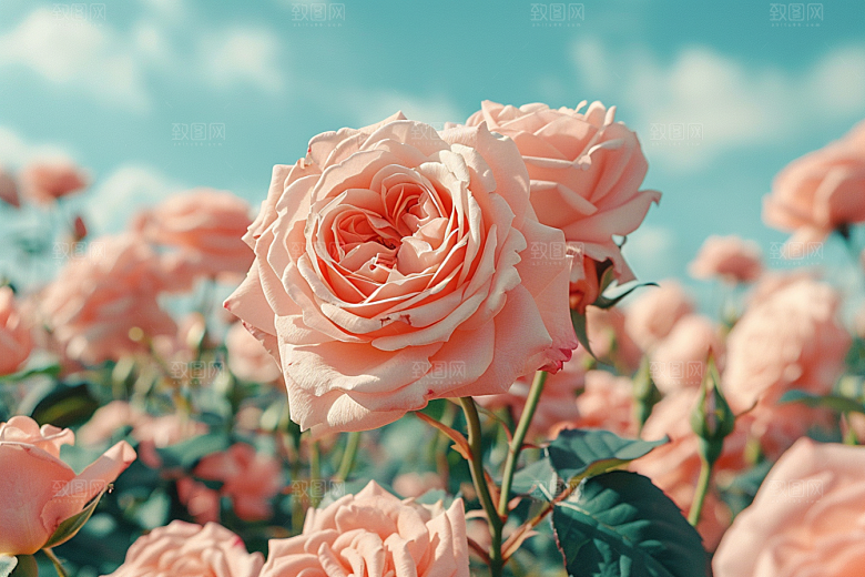 玫瑰花花朵高清素材