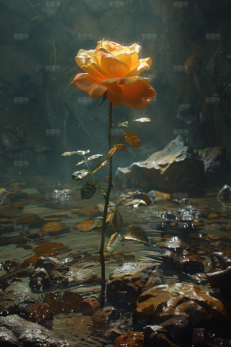 玫瑰花五月高清素材