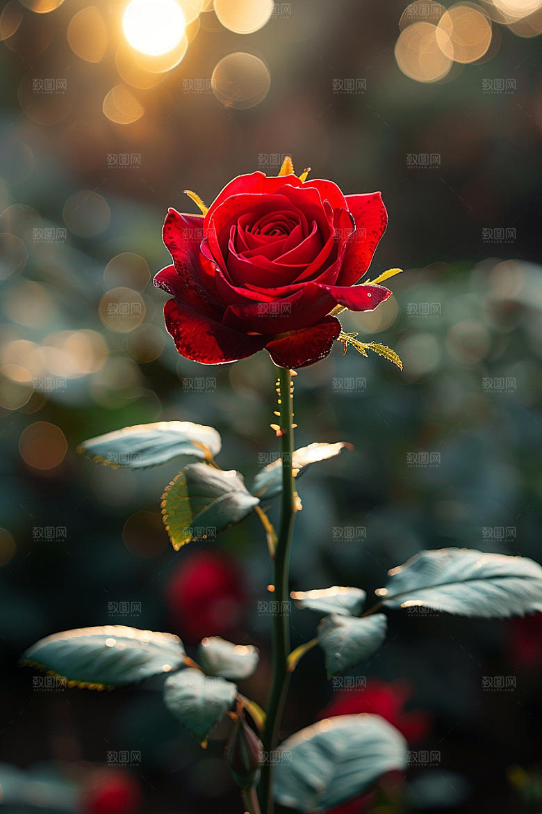 玫瑰花唯美高清素材
