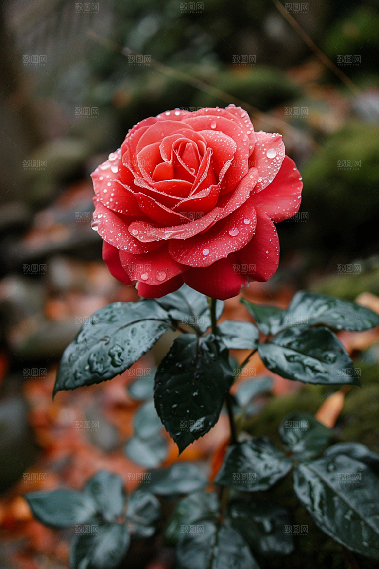 玫瑰花植物浪漫素材