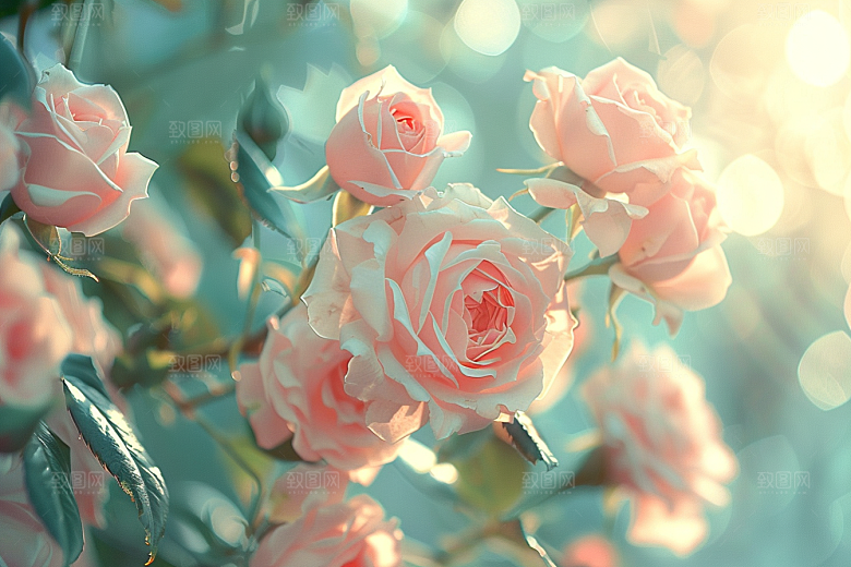 玫瑰花花朵高清素材
