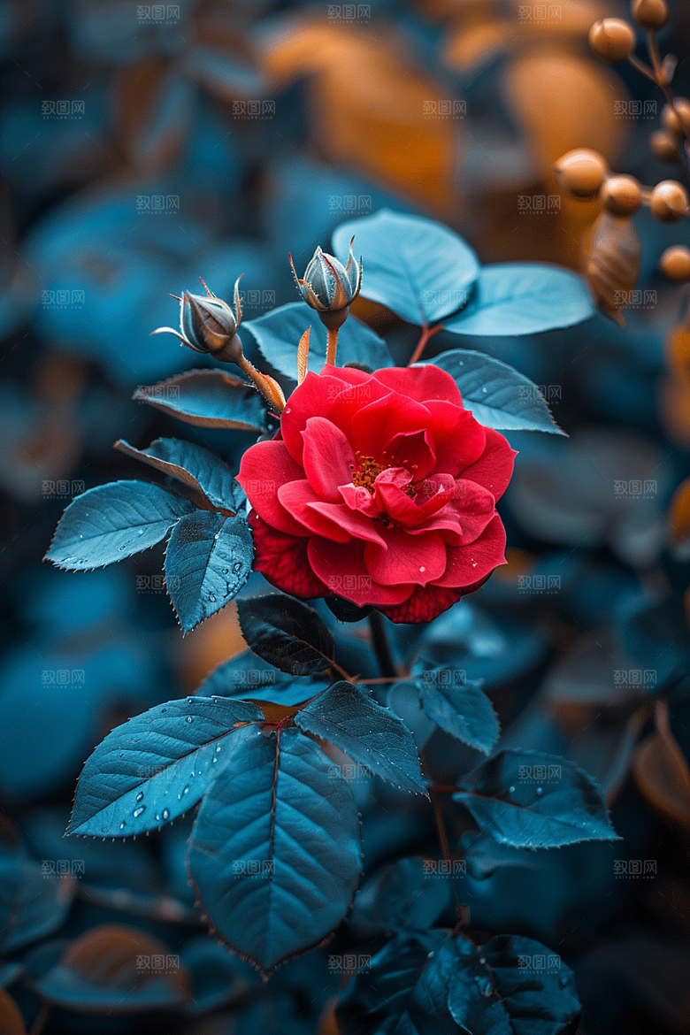 玫瑰花唯美浪漫素材