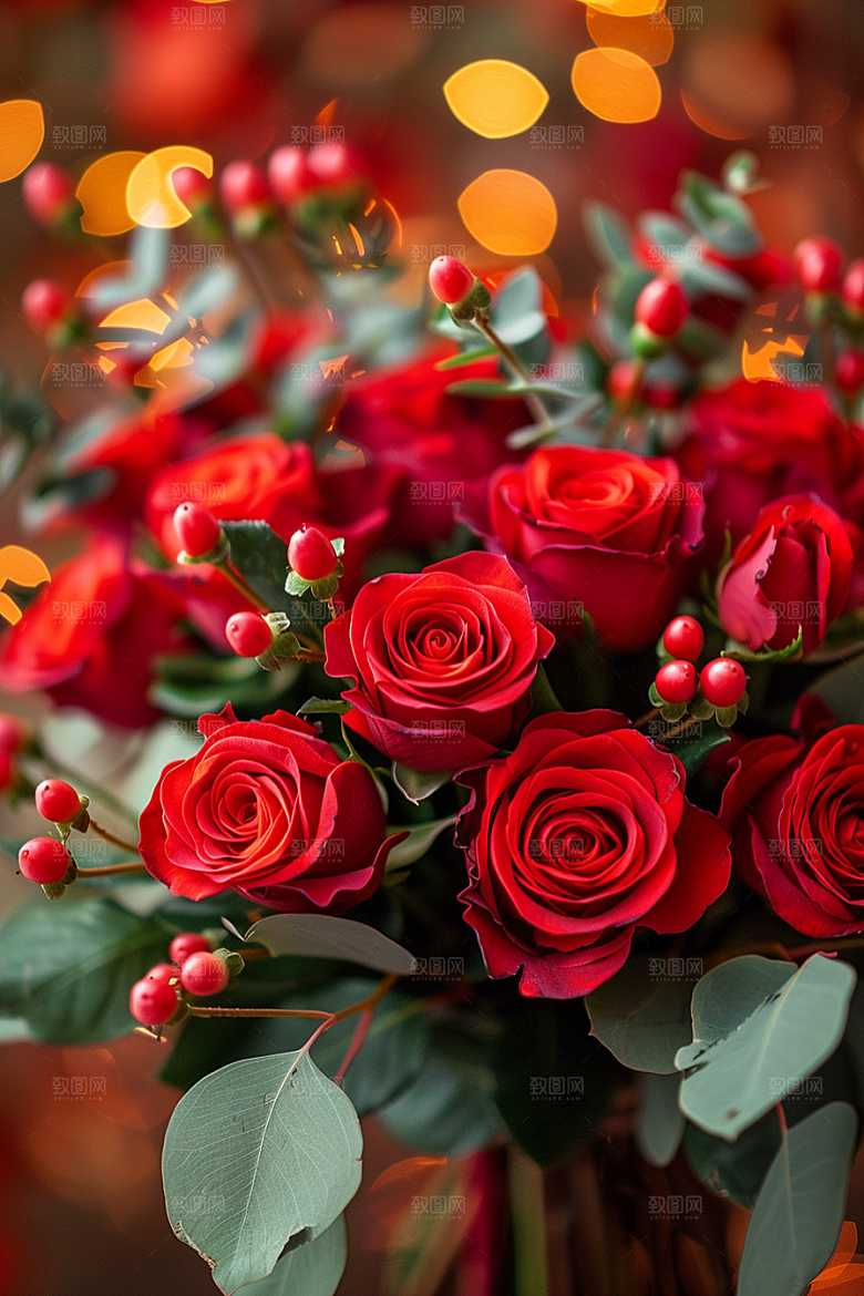 玫瑰花月季花植物素材