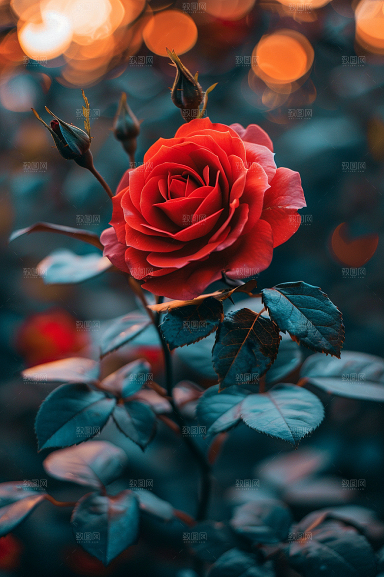 玫瑰花繁花初夏素材