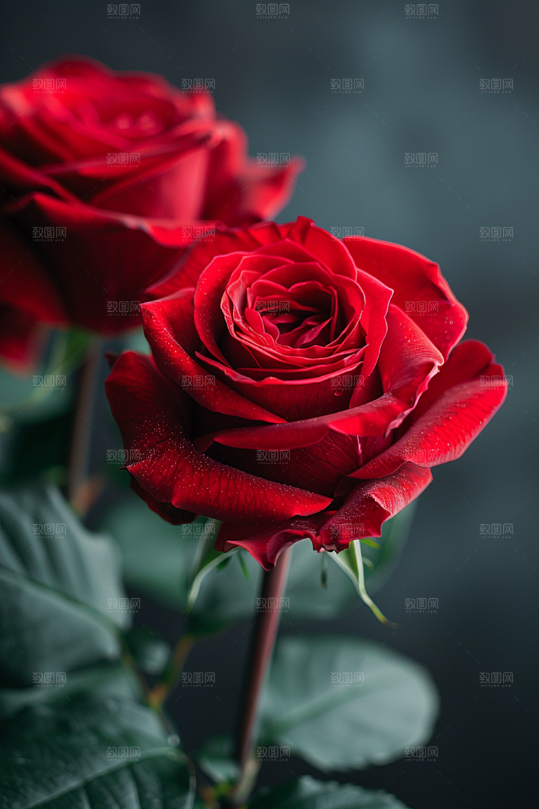 玫瑰花月季花浪漫素材
