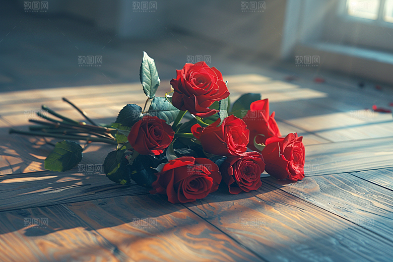 玫瑰花初夏花朵素材