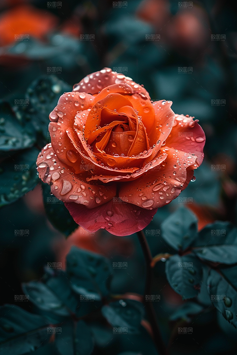 玫瑰花唯美花朵素材