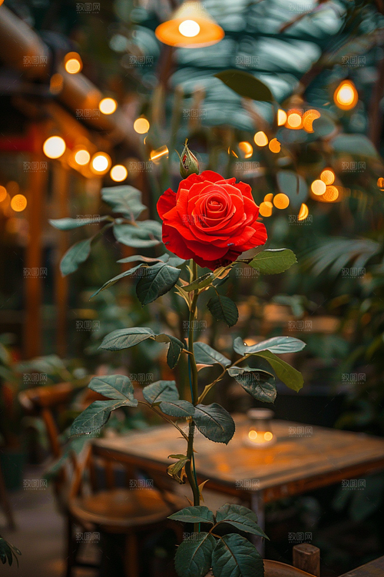 玫瑰花浪漫花卉素材