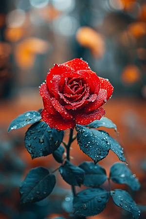 玫瑰花唯美花卉素材