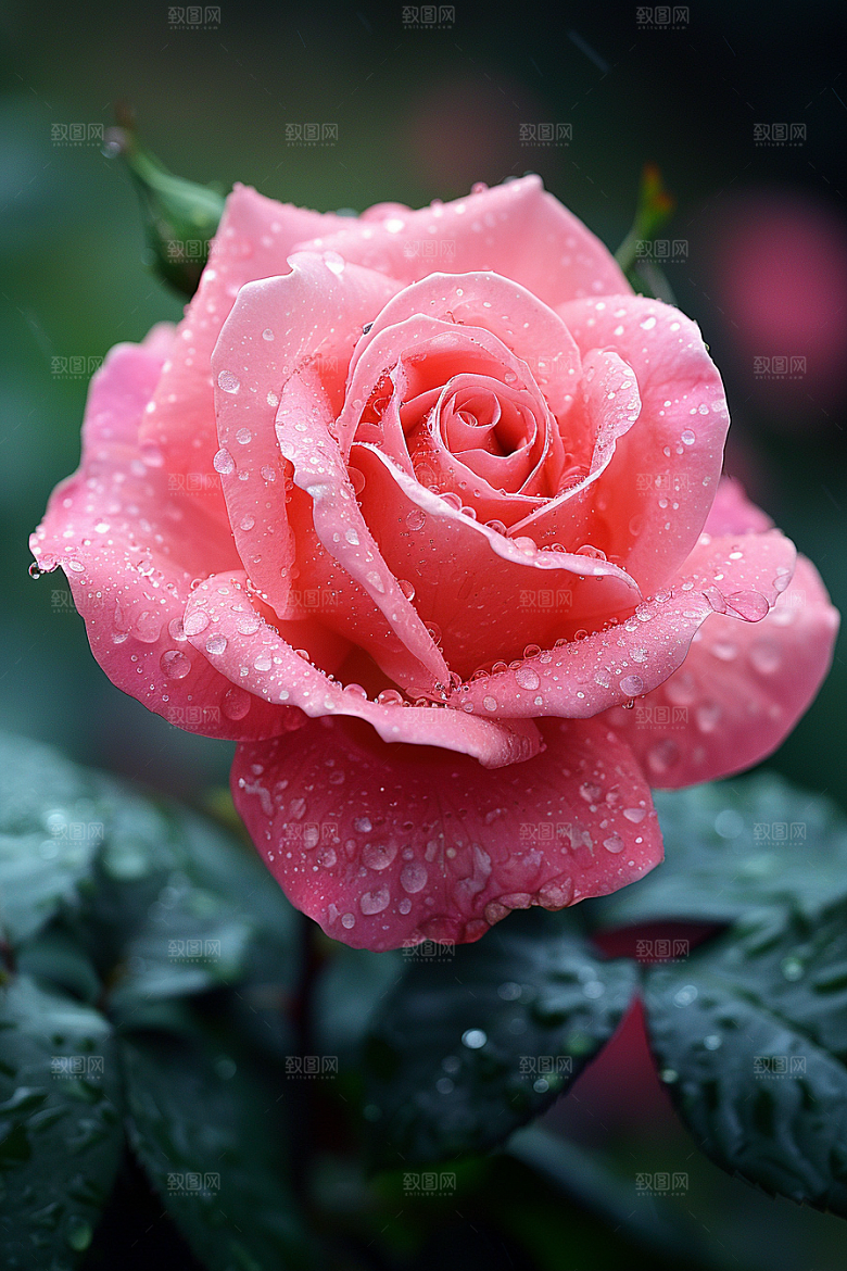 玫瑰花唯美花朵素材