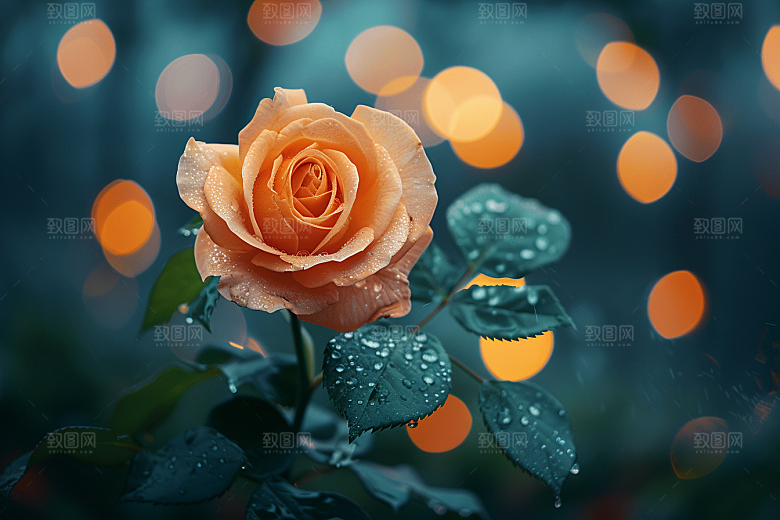 玫瑰花浪漫花卉素材