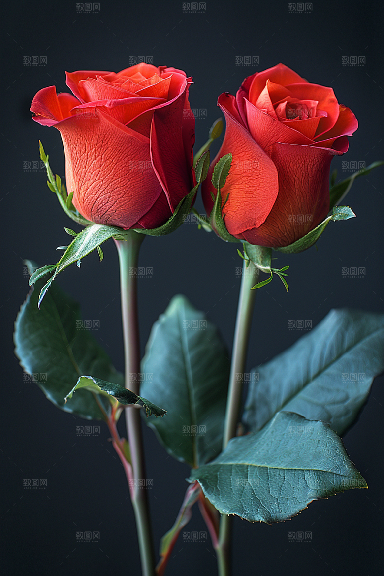 玫瑰花繁花月季花素材