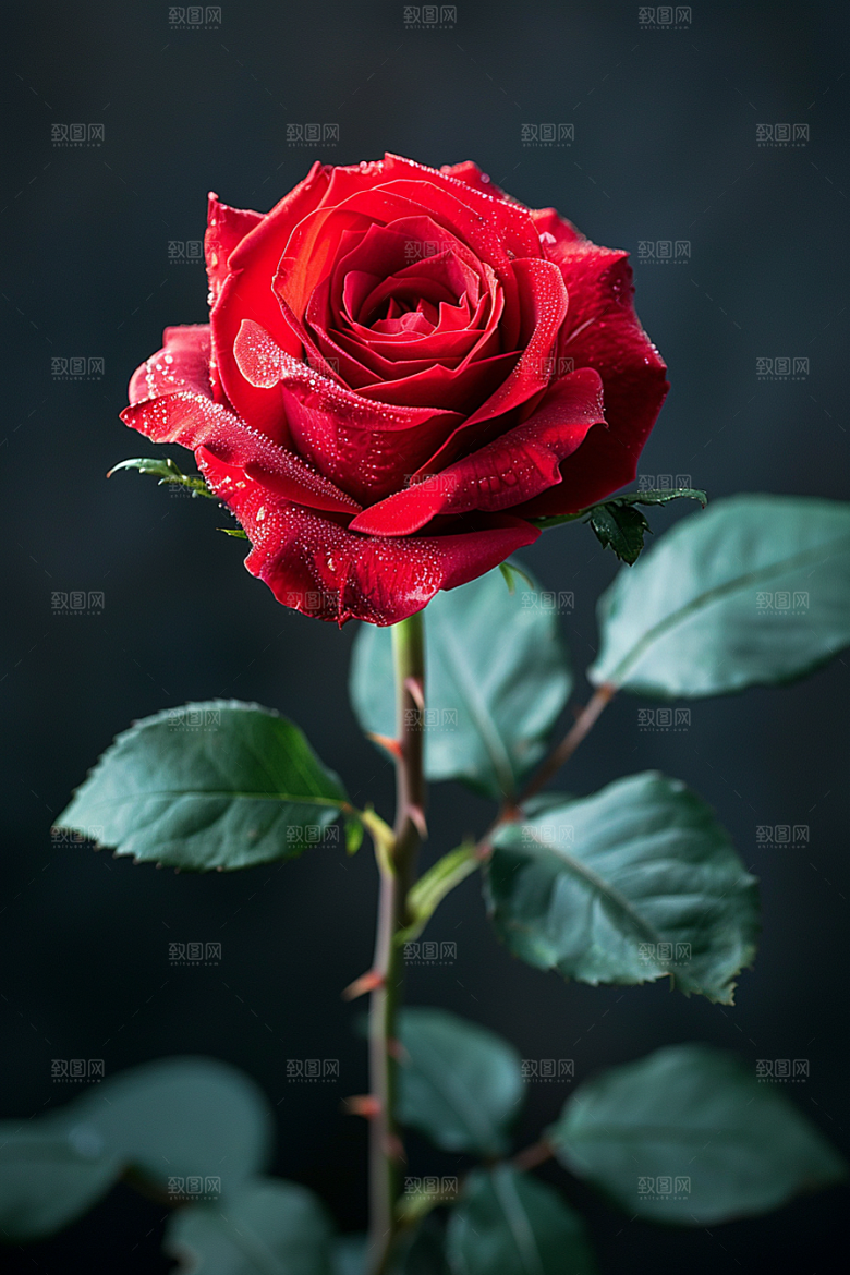 玫瑰花高清优雅素材