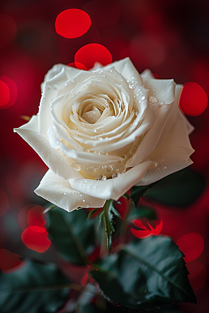 玫瑰花浪漫五月素材