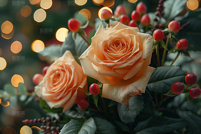 玫瑰花月季花花卉素材