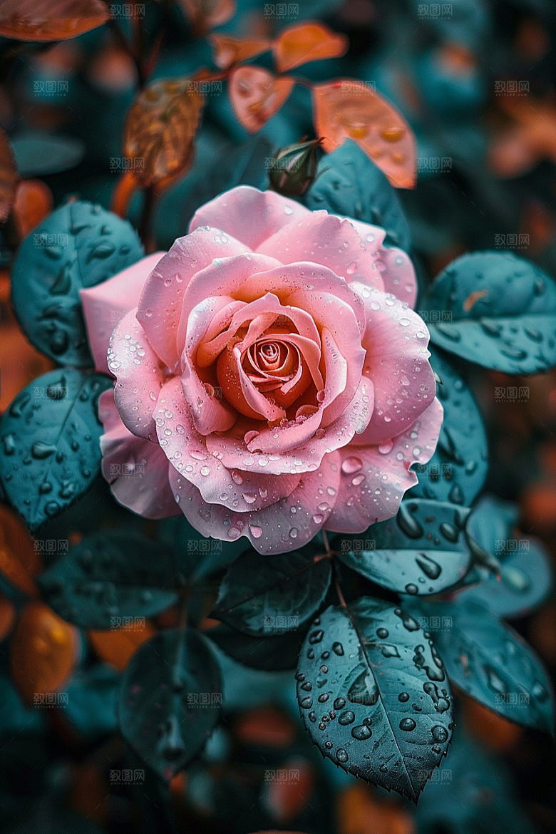 玫瑰花唯美浪漫素材