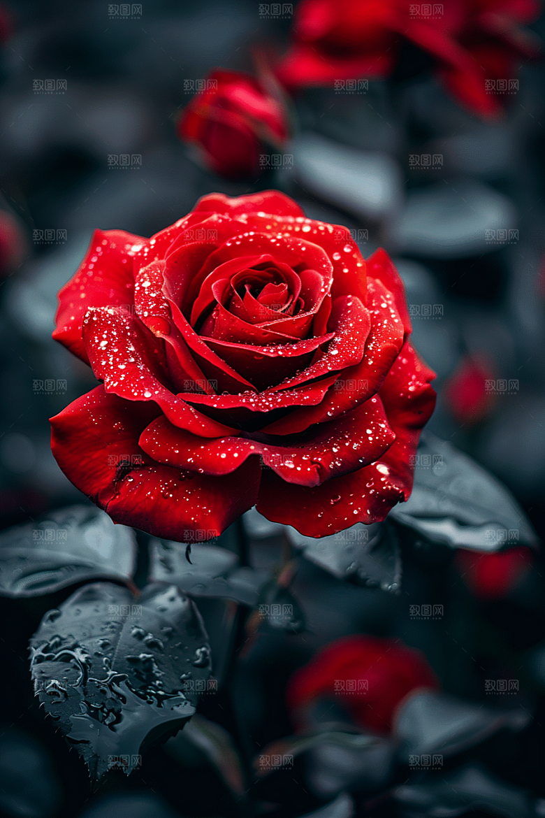 玫瑰花花朵高清素材