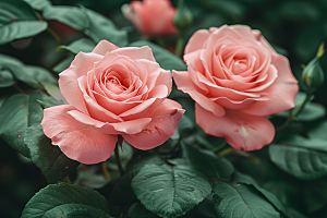 玫瑰花月季花优雅素材