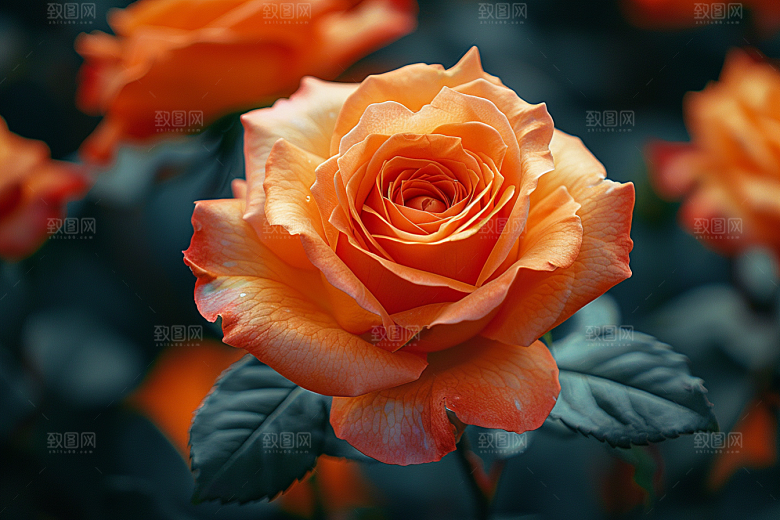 玫瑰花繁花浪漫素材