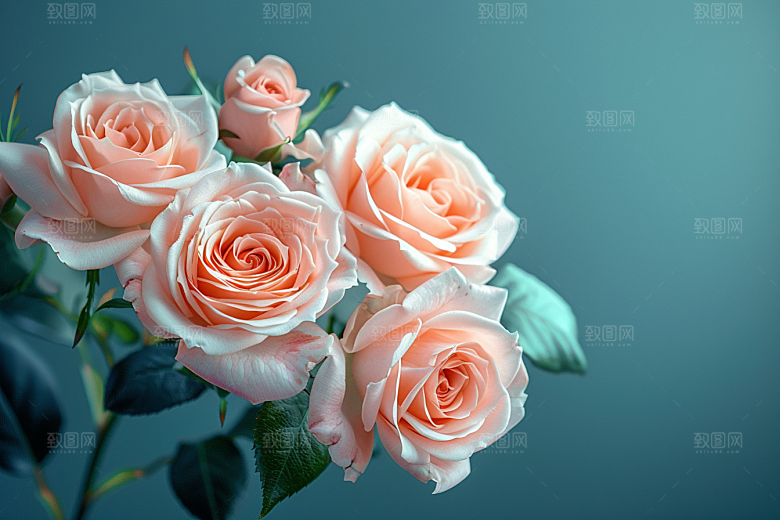 玫瑰花花朵月季花素材