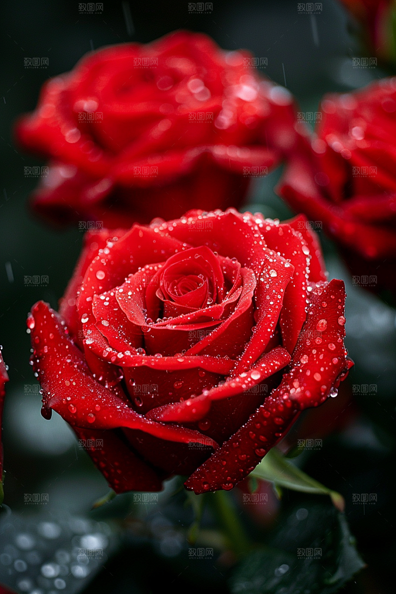 玫瑰花花卉植物素材