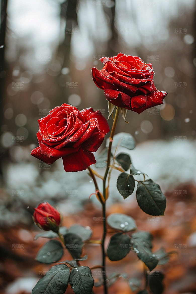 玫瑰花花朵高清素材