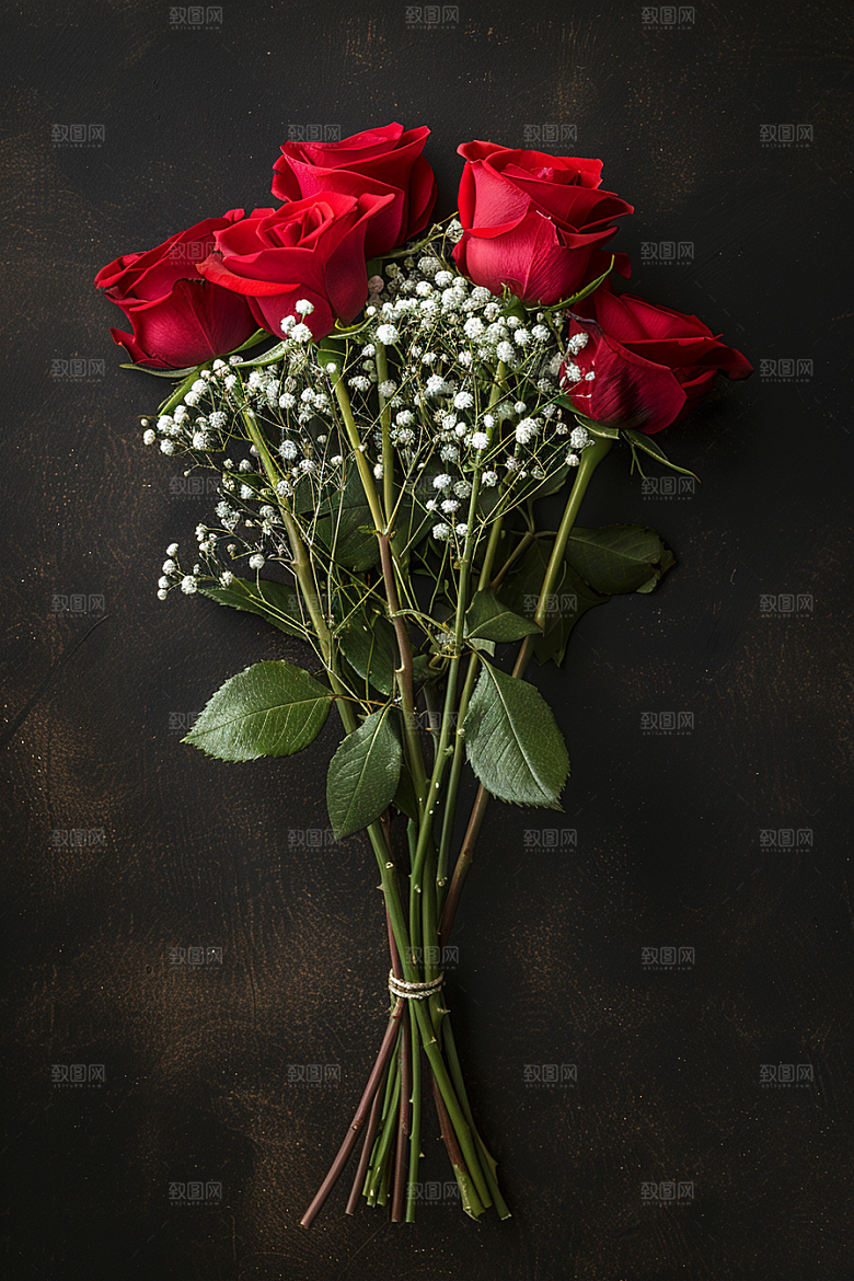 玫瑰花花朵优雅素材