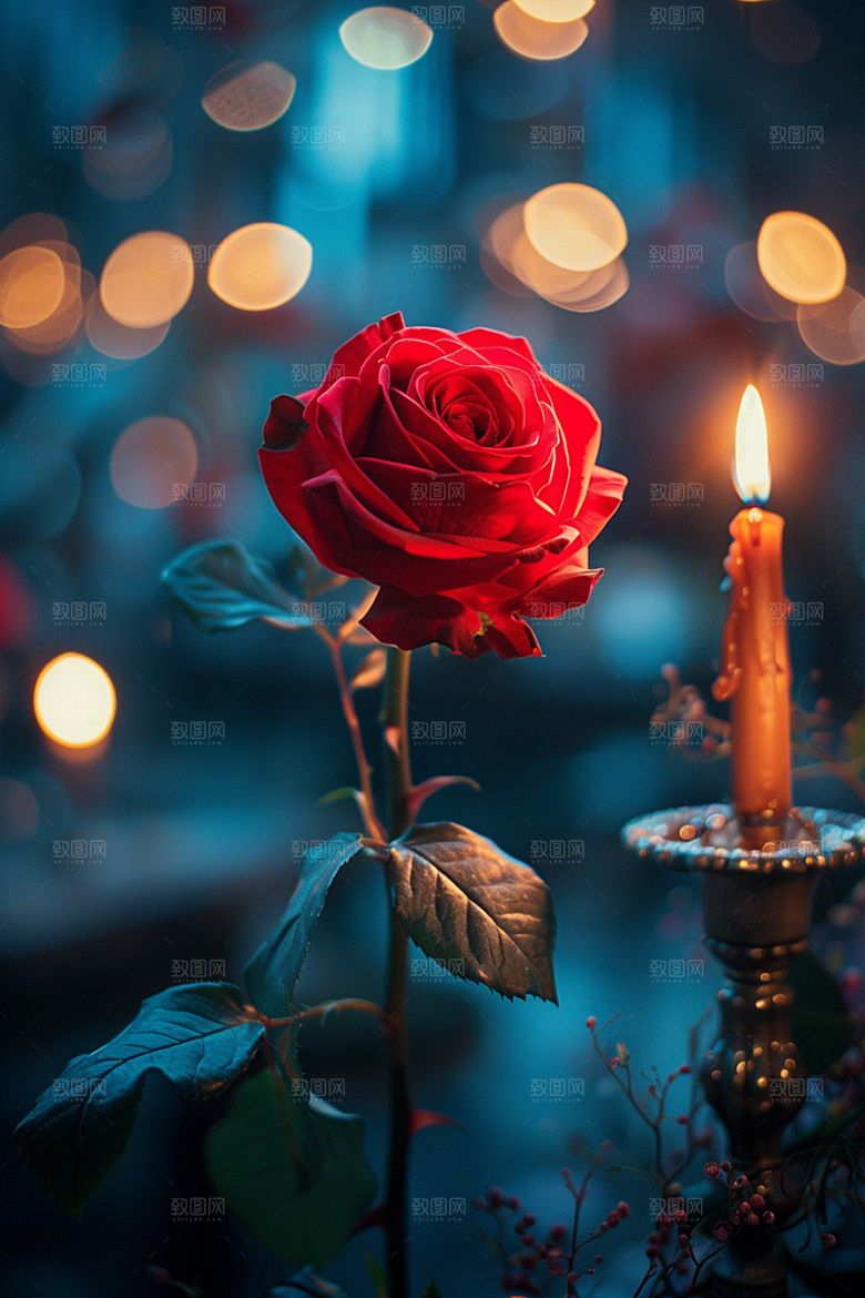 玫瑰花五月花卉素材