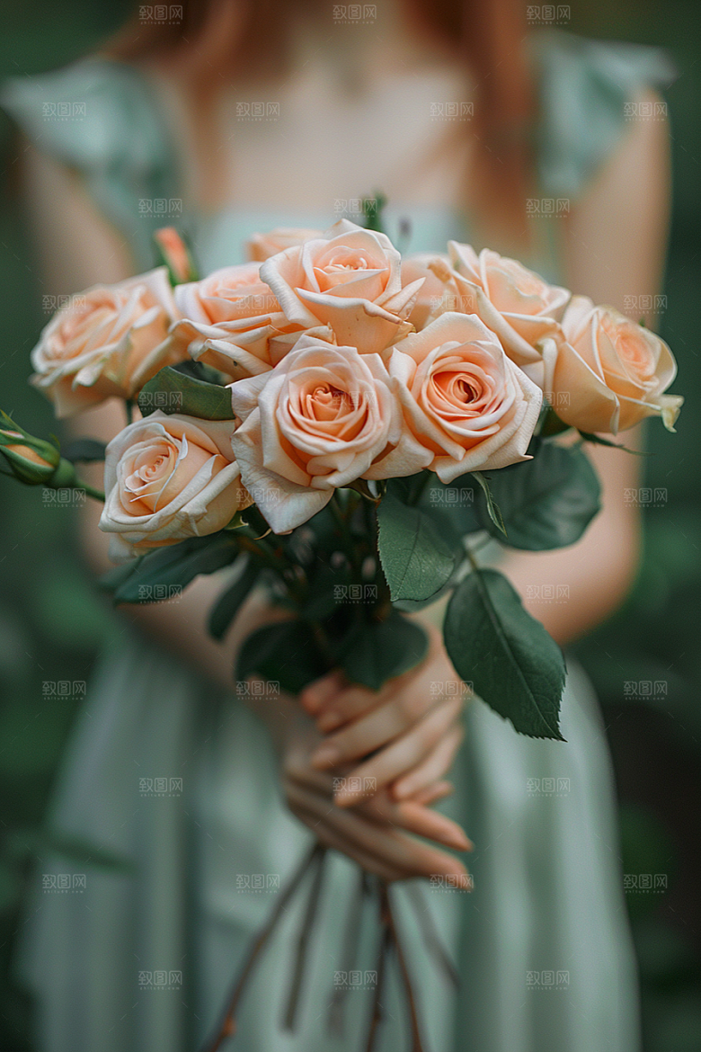玫瑰花唯美高清素材