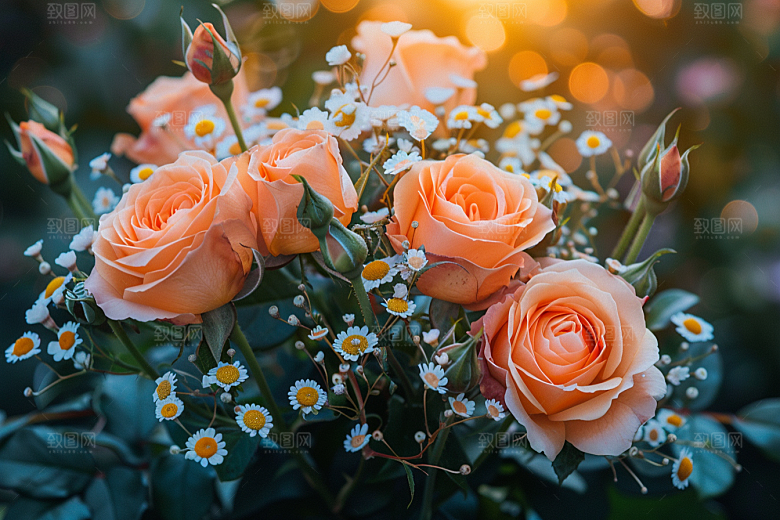 玫瑰花高清优雅素材