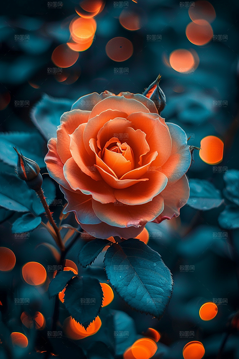 玫瑰花优雅蔷薇素材