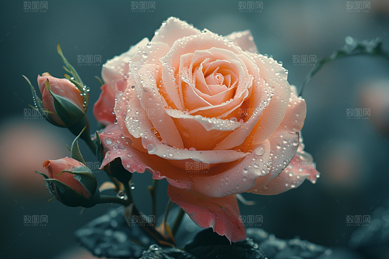 玫瑰花优雅浪漫素材