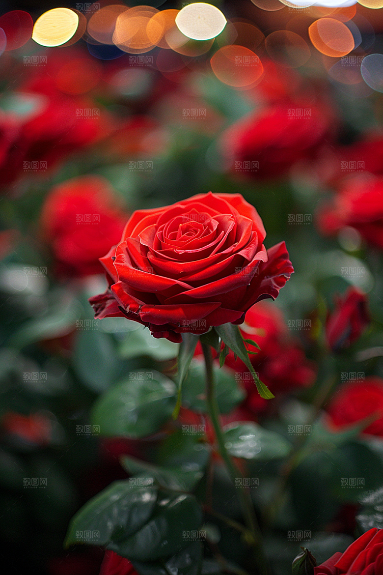 玫瑰花优雅高清素材