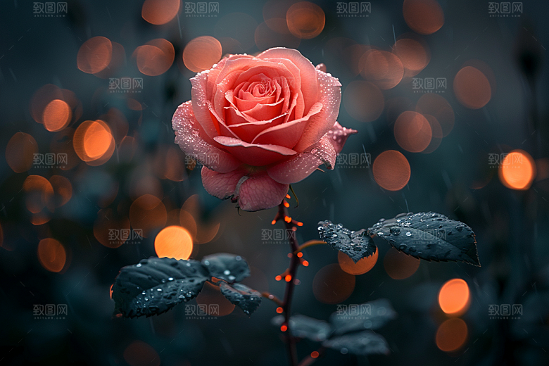 玫瑰花复古蔷薇素材