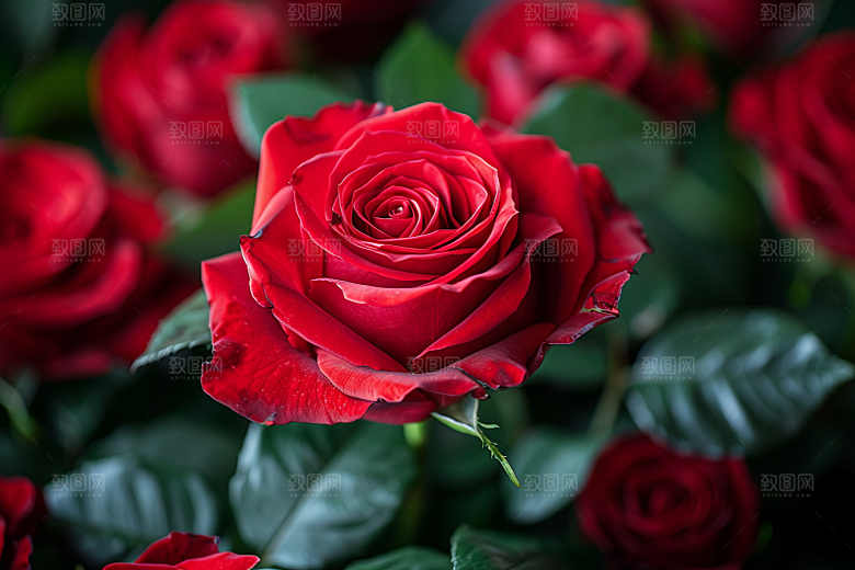 玫瑰花花朵高清素材