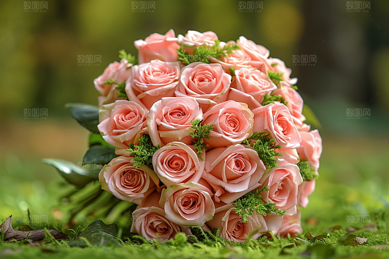 玫瑰花浪漫植物素材