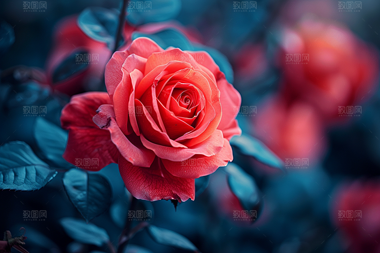 玫瑰花花朵繁花素材